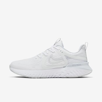 Nike Legend React 2 - Női Túracipő - Fehér/Platina